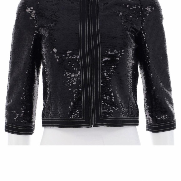 Chanel Women's Versailles Jacket Sequin Embellished Polyester - Picture 2 of 6
